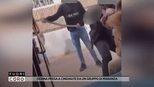 Donna presa a cinghiate da un gruppo di maranza