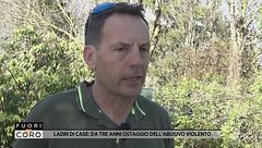 Ladri di case: da tre anni ostaggio dell'abusivo violento