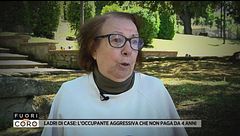 Ladri di case: l'occupante aggressiva che non paga da 4 anni