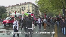 I Pro Pal bloccano l'Italia, scontri nelle città