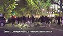 La piazza pro Pal si trasforma in guerriglia