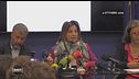 La conferenza stampa dei parlamentari rientrati in Italia