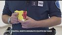 Napoli, morto immigrato colpito da taser