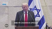 L'intervento di Trump alla Knesset