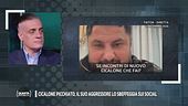 Cicalone picchiato, il suo aggressore lo sbeffeggia sui social