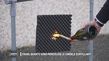 Crans, quanto sono pericolose le candele scintillanti