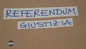 Referendum Giustizia -La scheda