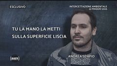 Intercettazione di Andrea Sempio sull'impronta sul muro
