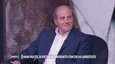 Mani pulite, Di Pietro  a confronto con chi ha arrestato