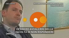 I video inediti dell'interrogatorio di Sempio