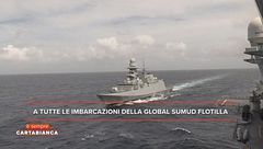 Global Sumud Flotilla: arriva l'alert della Marina Militare