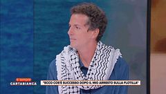 Lorenzo D'Agostino: "Ecco cosa è successo dopo il mio arresto sulla flotilla"