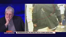 Borseggiatrici in metro: ecco come agiscono