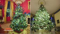 Mauro Corona e l'albero di Natale alla Casa Bianca