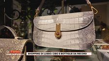 Shopping di lusso: cibo e bottiglie da record