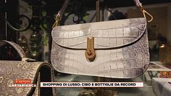 Shopping di lusso: cibo e bottiglie da record