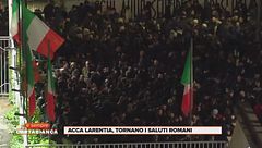 Acca Larentia, tornano i saluti romani