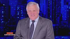 L'intervista a Antonio Tajani a "È Sempre Carta Bianca"