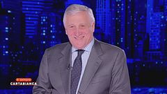 L'intervista a Antonio Tajani a "È Sempre Carta Bianca"