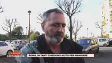 Roma, in tanti chiedono aiuto per mangiare