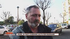 Roma, in tanti chiedono aiuto per mangiare