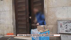Roma: il palazzo occupato da CasaPound