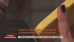 I neofascisti alla Camera e i prof di sinistra "schedati"