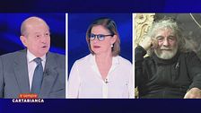 Giancarlo Magalli è ospite a E' Sempre Cartabianca