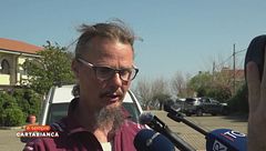 Famiglia nel bosco: il padre dei bambini parla ai giornalisti dopo l'allontanamento dei bambini dalla madre