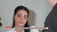 Milioni di italiani scivolano verso la povertà