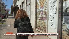 Crisi del ceto medio: pochi consumi e negozi che chiudono