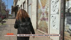 Crisi del ceto medio: pochi consumi e negozi che chiudono