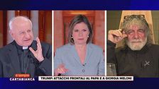 Trump: attacchi frontali al Papa e a Giorgia Meloni
