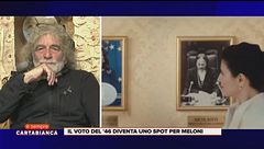 Il voto del '46 diventa uno spot per Giorgia Meloni