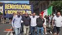 Roma, il corteo a favore della remigrazione