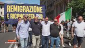 Roma, il corteo a favore della remigrazione