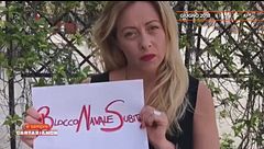 Giorgia Meloni nel 2018: "Blocco navale subito"