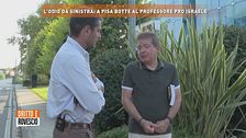 L'odio da sinistra: a Pisa botte al professore pro Israele