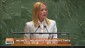 Meloni all'Onu: Israele ha superato il limite