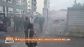 In piazza per Gaza, ma l'odio è contro Meloni