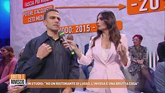 In studio: "Ho un ristorante di lusso, l'invidia è una brutta cosa"