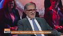 In studio il presidente del Senato, Ignazio la Russa