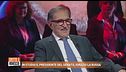In studio il presidente del Senato, Ignazio la Russa