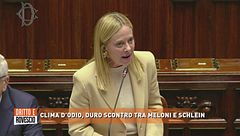 Clima d'odio, duro scontro tra Meloni e Schlein