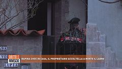 Rapina choc in casa, il proprietario accoltella a morte il ladro