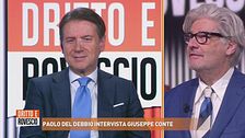 Paolo Del Debbio intervista Giuseppe Conte