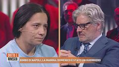 Il bimbo di Napoli, in studio la mamma del piccolo Domenico