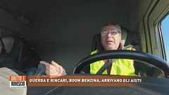 Guerra e rincari, boom benzina, arrivano gli aiuti