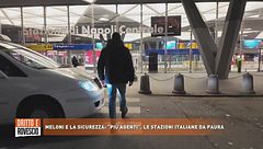 Meloni e la sicurezza: "Più agenti", le stazioni italiane da paura