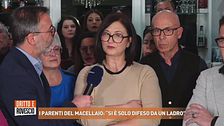 I parenti del macellaio: "Si è solo difeso da un ladro"